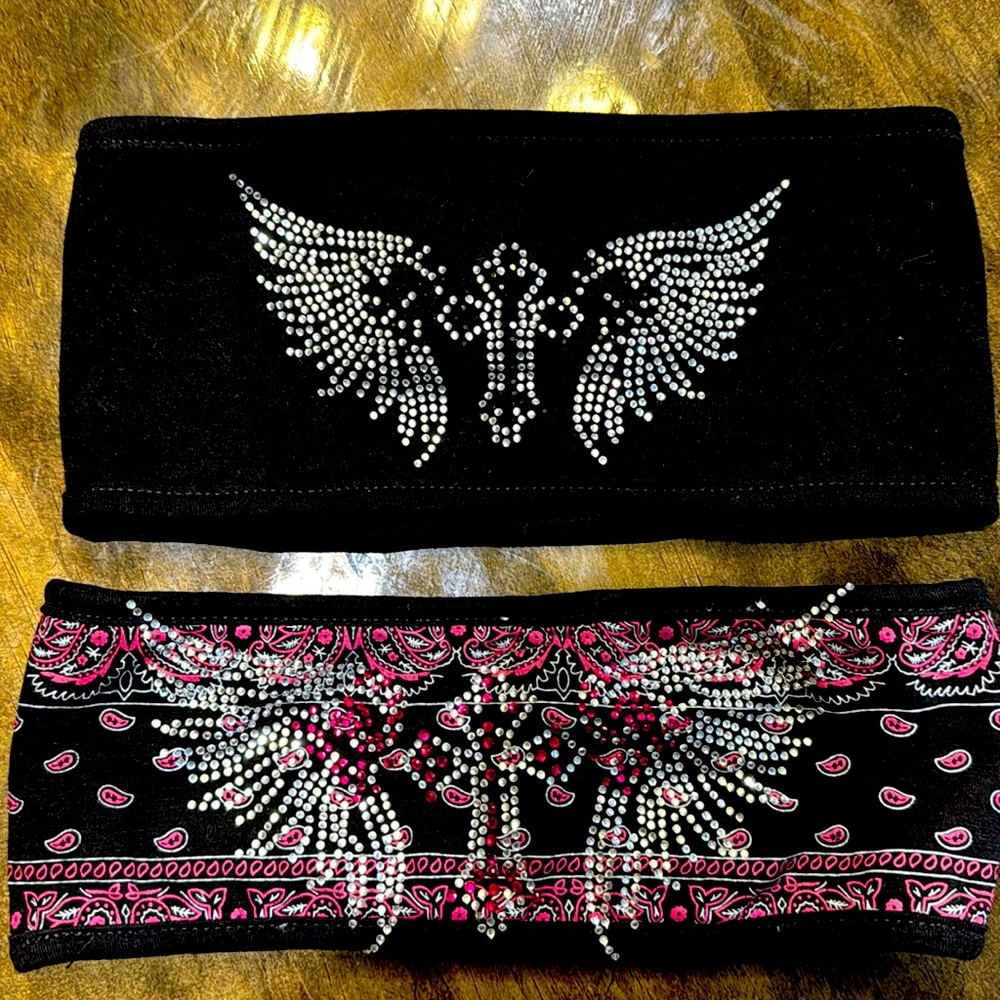 Bling Headbands w/ ponytail holes